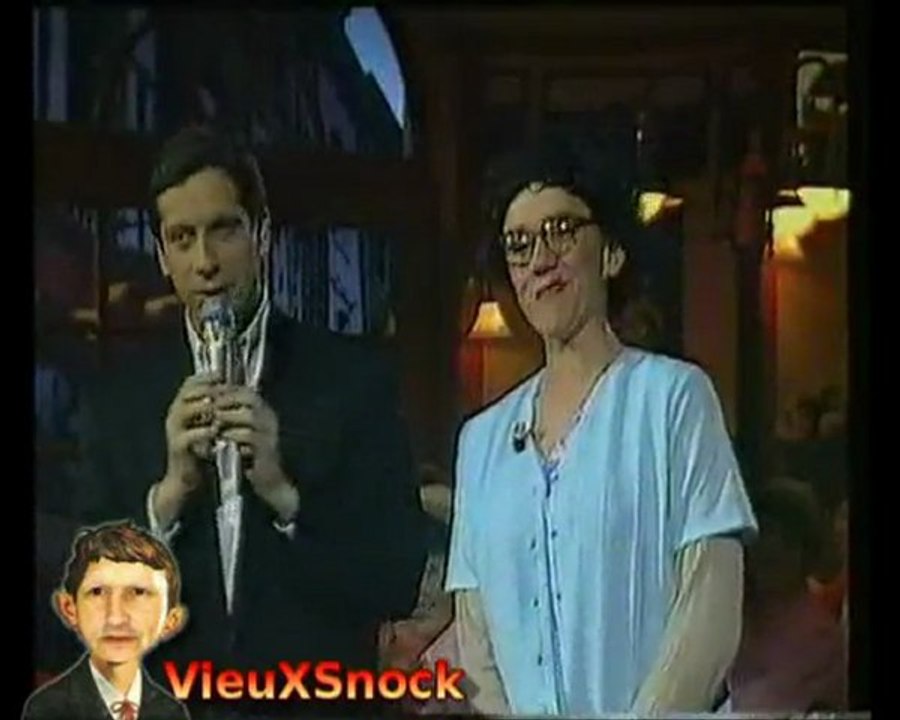 Laurent Gerra et Virginie Lemoine  Chez Pascal Sevran