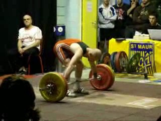 haltero kevin caesemaeker arraché 110 le 12/12/2009