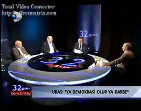 Ufuk Uras, Rıdvan Akar'ın sunduğu 32.Gün programında Kanal D