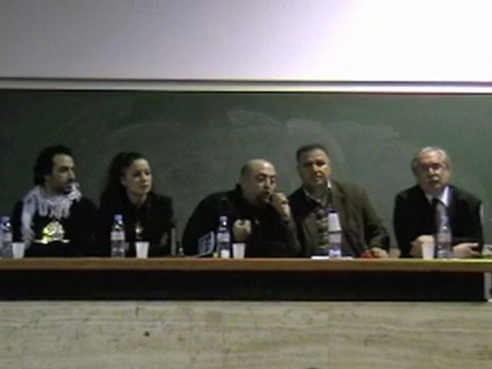Conférence Gaza du M.I.R avec le Hezbollah à la sorbonne 1/5