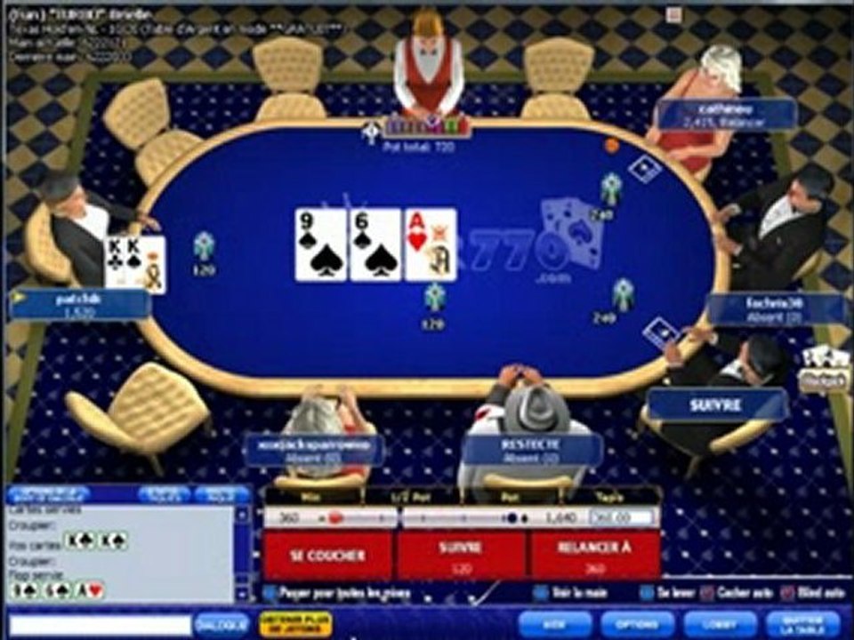 DES JEUX POKER EN LIGNE DIVERSIFIÉS SUR POKER 770