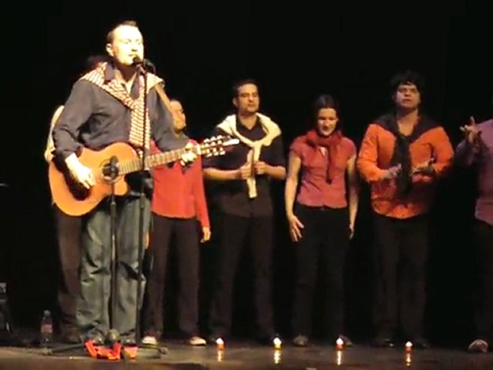 Oldelaf et l'équipe d'improvisation COLORS : Nathalie