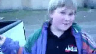 stupid funny dancing fat kid video