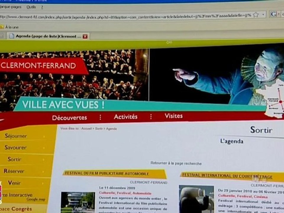 Nouveau site de l’Office de tourisme de Clermont-Ferrand