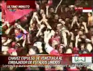 Chavez : 'Allez au diable, yankees de merde'