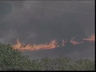 Les incendies vus du ciel