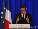 Discours de Nicolas Sarkozy sur le fonds stratégique