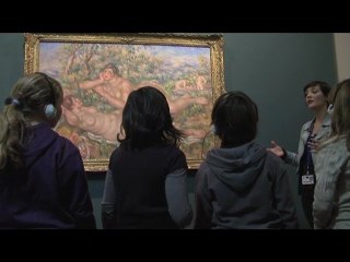 Vidéo de l'atelier enfant autour de l'exposition Renoir