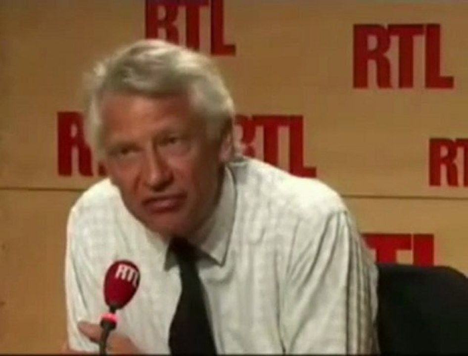 Villepin juge le bilan de Sarkozy