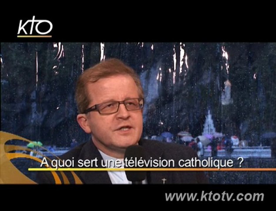 Mgr Bernard Podvin : "A quoi sert une tv catholique ?"