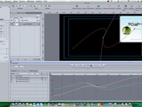 Les images clés dans Motion 3