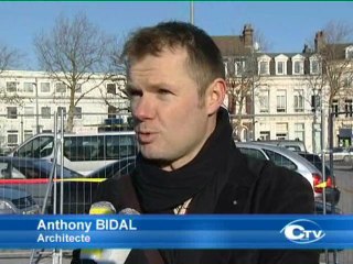 Forum Gambetta , les travaux ont débuté