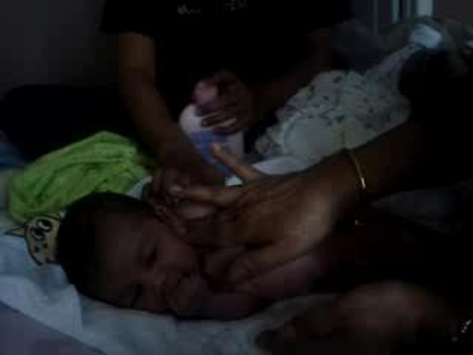 Aaryan at 5 days old