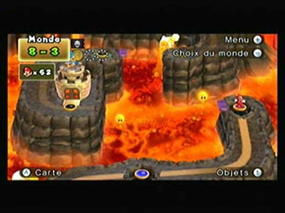 New Super Mario Bros.Wii W.T 19 Le monde 8...