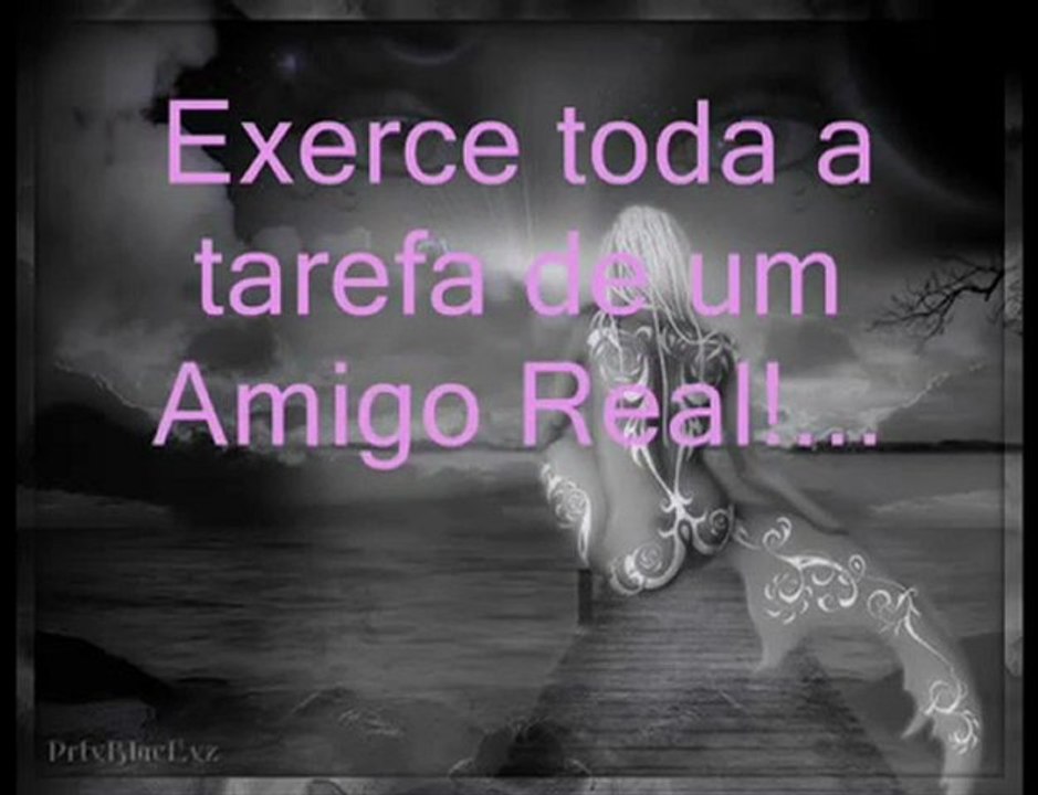 Mensagem de amizade( You don´t know