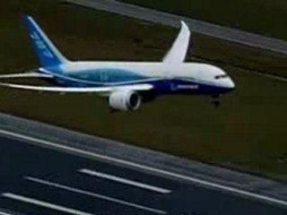 Dreamliner - nowy samolot Boeinga w powietrzu