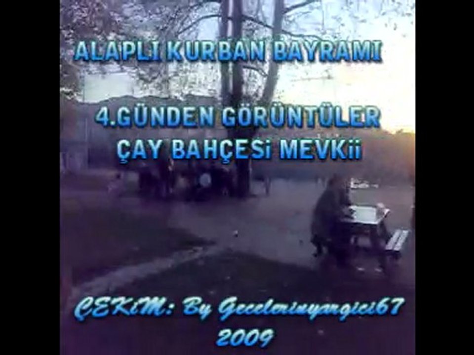 ALAPLI KURBAN BAYRAMI 4.GÜN CAYBAHCESi MEVKii GÖRÜNTÜLERi-04