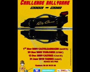 Rally Game 3eme manche a Castres 13/12/2009