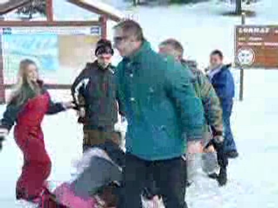 bagarre boule neige