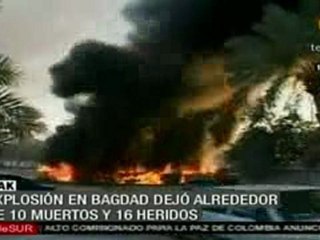 Explosiones en Bagadad, 5 muertos