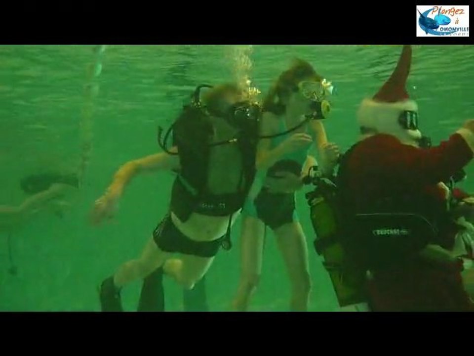 plongée pere noel 2009