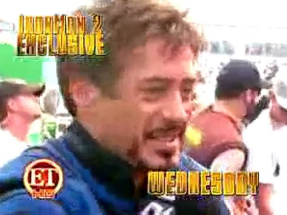Iron Man 2 trailer Footage