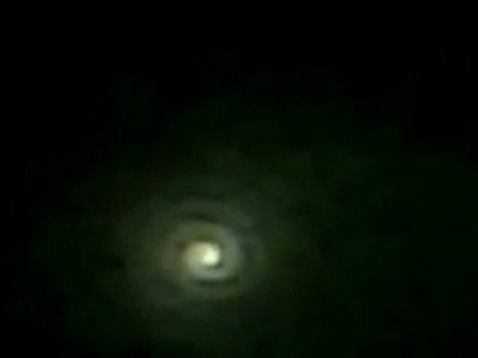 Etrange spiral dans le ciel de Norvège