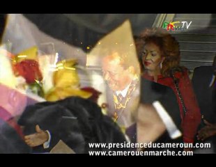 COMIFAC Arrivée du Président Paul Biya à Paris