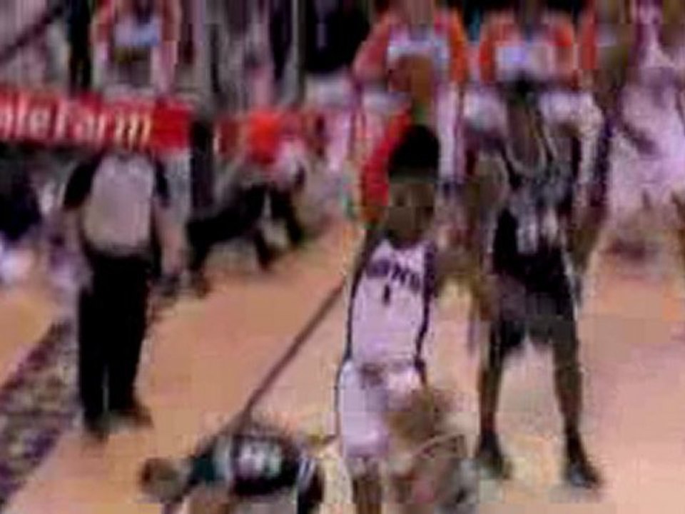 NBA Amar'e Stoudemire against the Spurs.