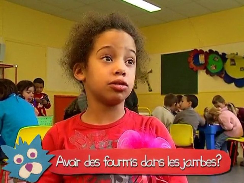 "Avoir des fourmis dans les jambes", ça veut dire quoi ?