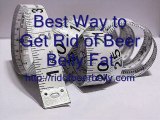 rid of beer belly