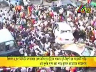 Live Train Accident in Dhaka, Bangladesh
