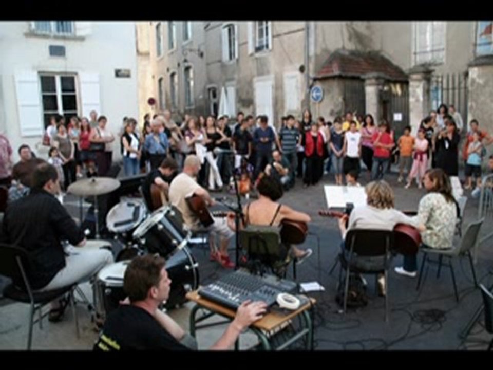 Montage photos de l'atelier guitare