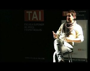 Curso de Teatro: Conferencia del actor Carlos Pulido