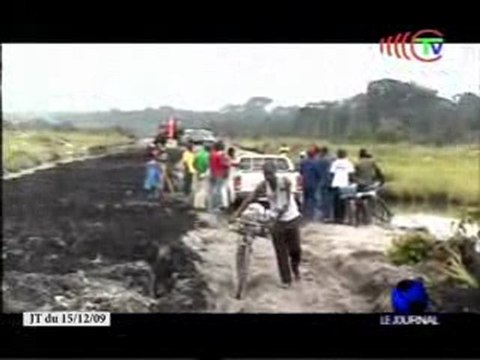 Séjour du DG des travaux publics dans la cuvette