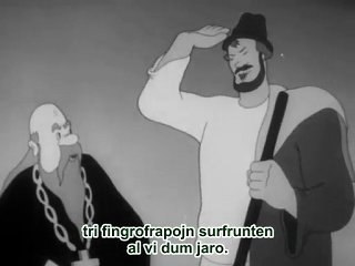 Fabelo pri popo kaj lia dungito Balda (1940) 1/2