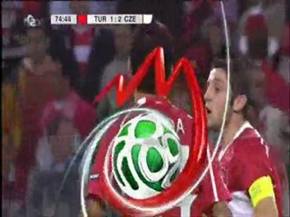 Arda Turan 'ın Çek Cumhuriyeti 'ne attığı gol