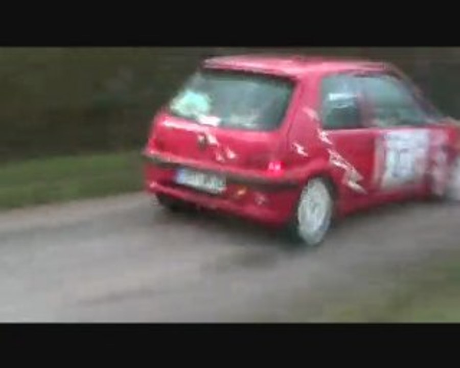 Rallye du Médoc 2009 reno et denis 106 groupe A