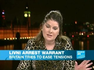 UK: Livni, sparking outrage in Israel