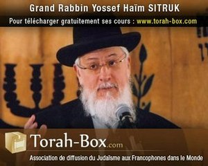 Le Peuple Juif est Eternel : conférence du Grd-Rabbin SITRUK