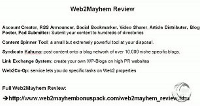 Web2Mayhem Review - My Results After 2 Months Testing