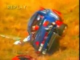 Rallye Ford Sierra crash