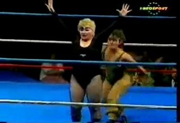 Gaby Lailee vs Kapo Woman (Ladies Wrestling) 1992