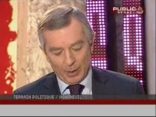 TERRAIN POLITIQUE,A Montreuil avec Dominique Voynet