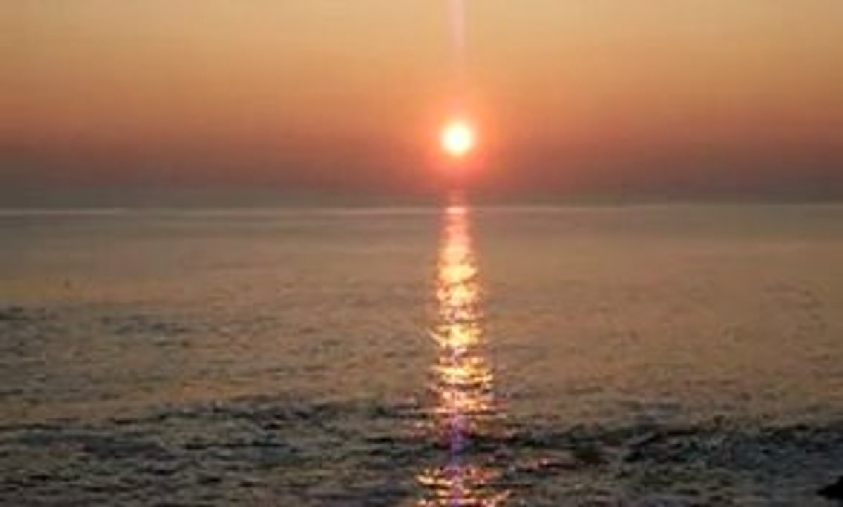 Quimperlé  Coucher  de soleil au pouldu Le 16 Décembre 2009