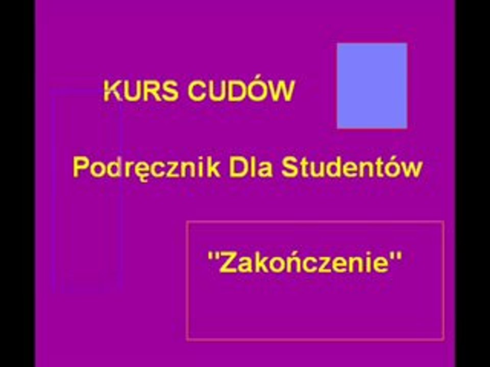 Zakonczenie