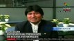 Evo Morales habla del capitalismo y el cambio climático