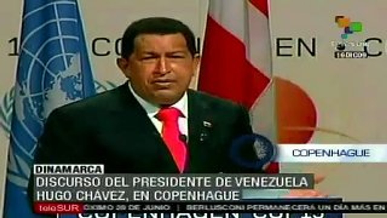 Paises capitalistas no quieren salvar al planeta:Chavez