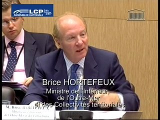 Commission pour l'interdiction de la Burka : Hortefeux