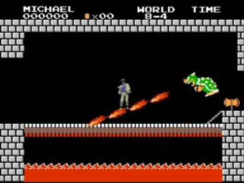 Michael Jackson vs Mario Bros